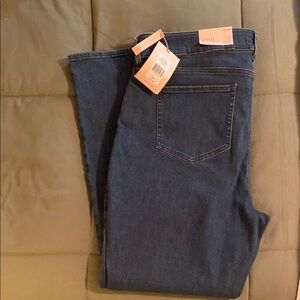 NYDJ Women's Straight Leg Jeans - Dark Blue